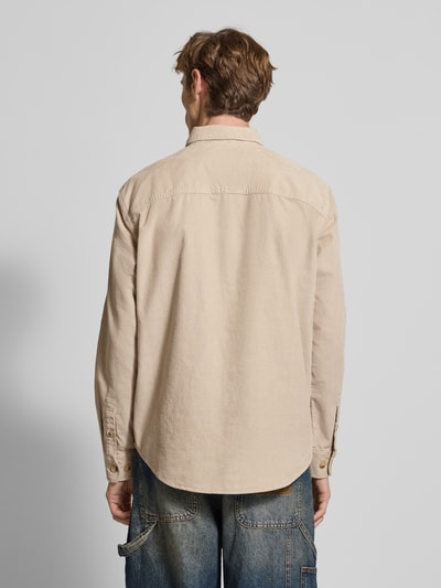 Only & Sons Koszula casualowa o luźnym kroju z czystej bawełny model ‘ALP’ Beżowy 5