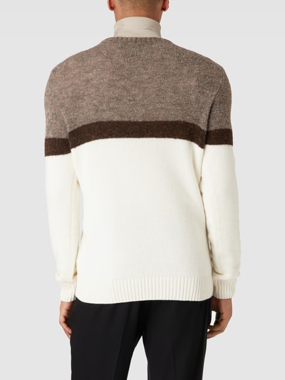 JOOP! Collection Strickpullover mit Label-Applikation Sand 5