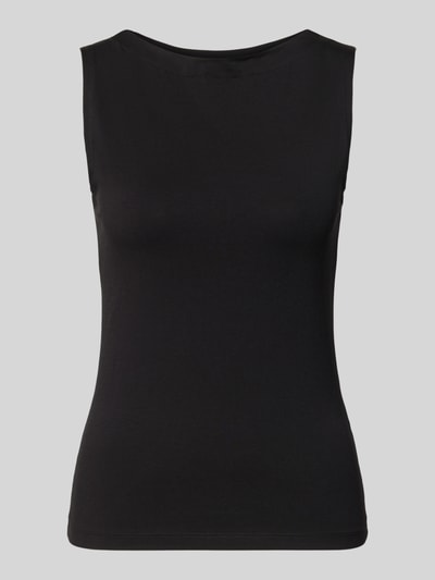 VERO MODA Slim Fit Top aus Baumwoll-Modal-Mix Modell 'PANDA' Black 2