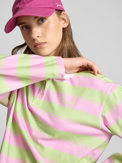 BAUM & PFERDGARTEN Poloshirt mit kurzer Knopfleiste Hellgruen 3