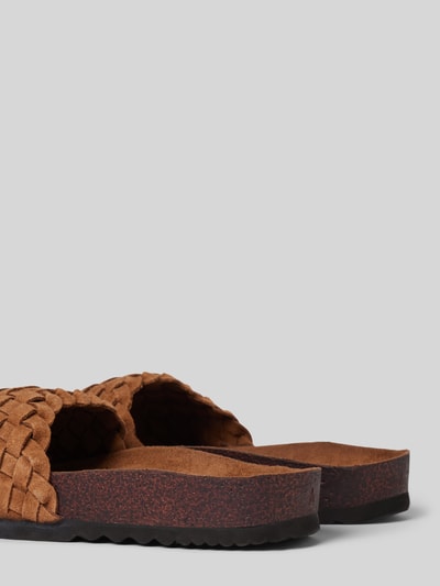 Rip Curl Slippers in gevlochten look, model 'MARBELLA' Cognac - 2