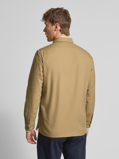 Polo Ralph Lauren Regular fit overhemdjack met ritssluiting, model 'Osacalon' Beige - 5