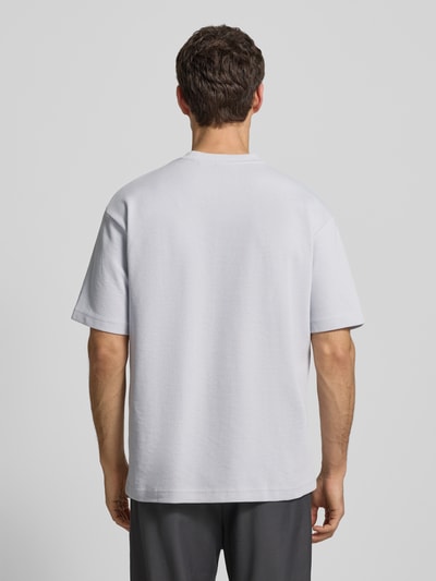 BOSS Orange Regular fit T-shirt van katoenmix model 'TE_HIVE' Mintgroen - 5