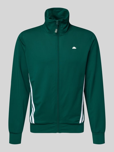 Ellesse Trainingsjack met opstaande kraag, model 'TOSCIANA' Donkergroen - 2