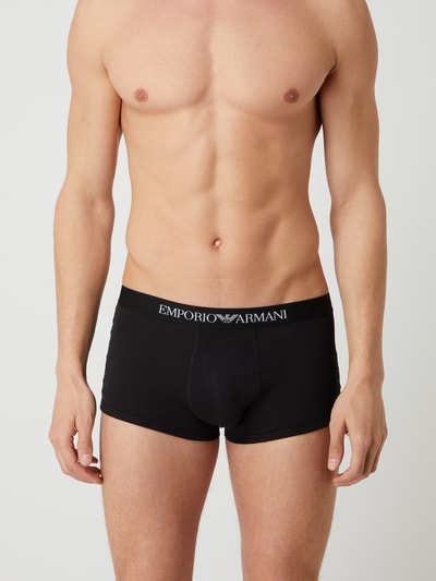 Emporio Armani Boxershort met logo in band in een set van 3 stuks Zwart - 2