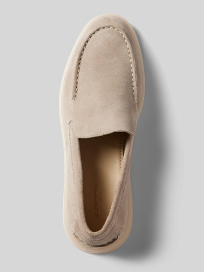 Gant Mocassins met siernaden, model 'Boery' Taupe - 3