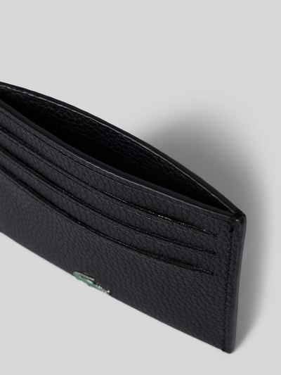 Lacoste Portemonnaie in Leder-Optik Black 3