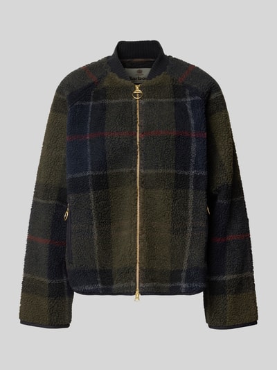 Barbour Kurtka typu teddy z zamkiem błyskawicznym dwustronnym Granatowy 1