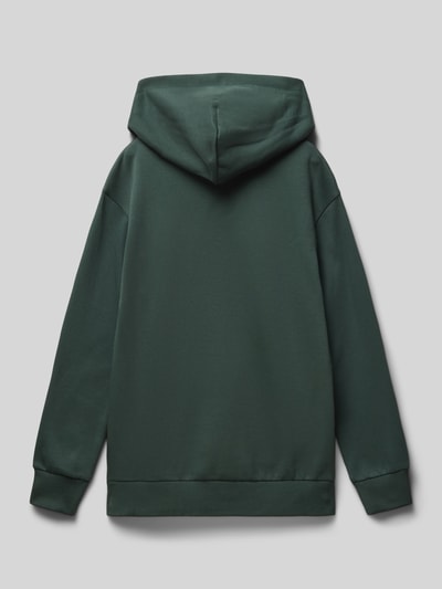 CHAMPION Hoodie mit Label-Print Dunkelgruen 3