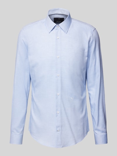 JOOP! Collection Slim Fit Business-Hemd mit Kentkragen Modell 'Pierce' Bleu 1