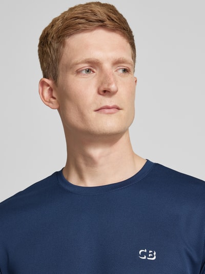 Christian Berg Men T-shirt met ronde hals Donkerblauw - 3