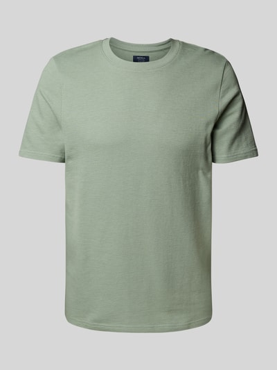 MCNEAL T-Shirt mit geripptem Rundhalsausschnitt Lind 2