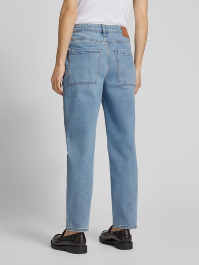 Marc O'Polo Cropped Boyfriend Jeans aus Baumwoll-Mix Modell 'IVA' Hellblau Melange 5