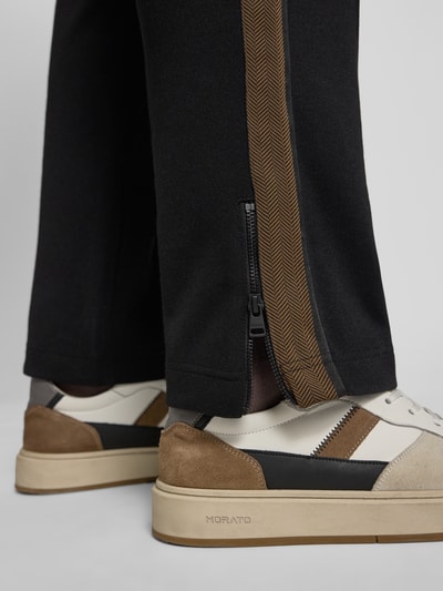 HUGO Regular Fit Sweatpants aus Baumwoll-Mix Modell 'DERWENT' Black 3