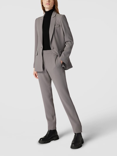 Emporio Armani Lange blazer met knoopsluiting Grafiet - 1