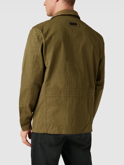 Barbour Jacke mit Label-Stitching Modell 'SANDERLI' Sand 5