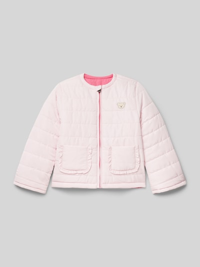 Steiff Steppjacke mit Label-Detail Pink 4