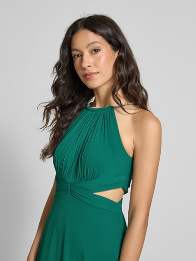 Jake*s Cocktail Maxi-jurk met cut-outs Groen gemêleerd - 3