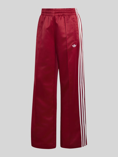 adidas Originals Loose Fit Trainingshose  mit Logo-Stitchings Rot 2