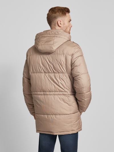 bugatti Steppjacke mit Stehkragen Beige 5