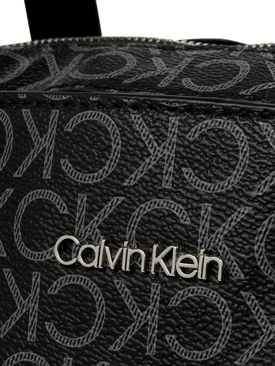 CK Calvin Klein Torebka z ze wzorem z logo  Czarny 2