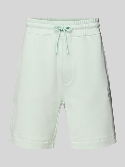 BOSS Orange Sweatshorts mit Eingrifftaschen Modell 'Sewalk' Hellblau 2