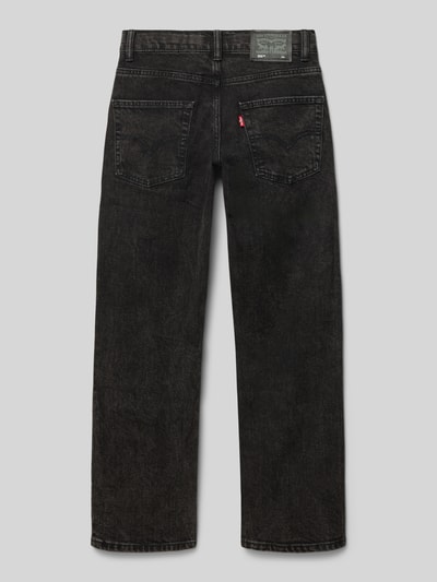 Levi’s® Kids Jeansy z prostą nogawką i 5 kieszeniami Czarny 3