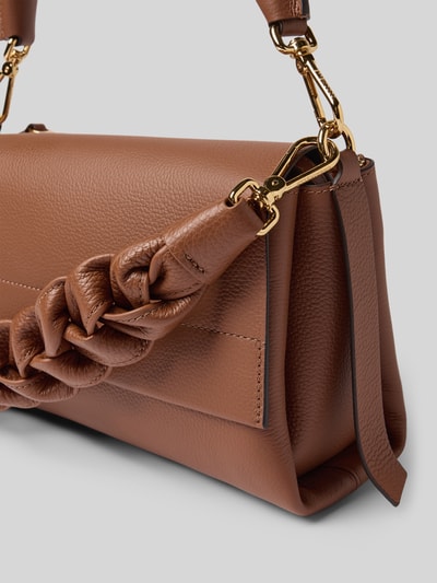 Coccinelle Zawieszka z efektem plecionki model ‘Boheme’ Koniakowy 3