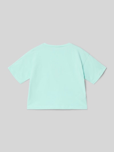 Mayoral T-shirt met motief en 1/2-mouwen Mintgroen - 3