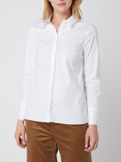 MAERZ Muenchen Blouse met stretch  Wit - 4