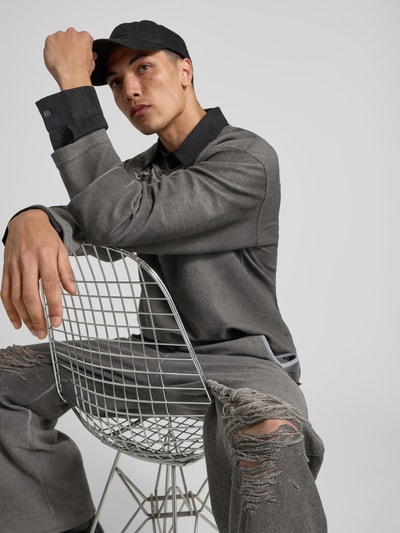 Diesel Sweathose mit elastischem Bund Mittelgrau 3