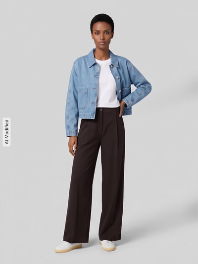 Marc O'Polo DENIM Kurtka jeansowa o kroju relaxed fit z czystej bawełny Jeansowy niebieski 1