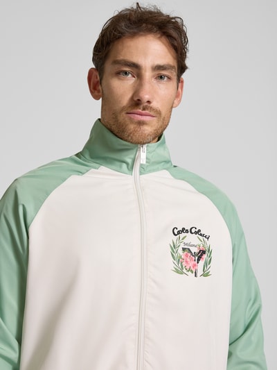 CARLO COLUCCI Sweatjack met opstaande kraag Offwhite - 3