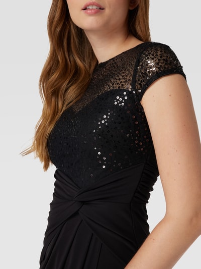 Lipsy Cocktailkleid mit Paillettenbesatz Black 3