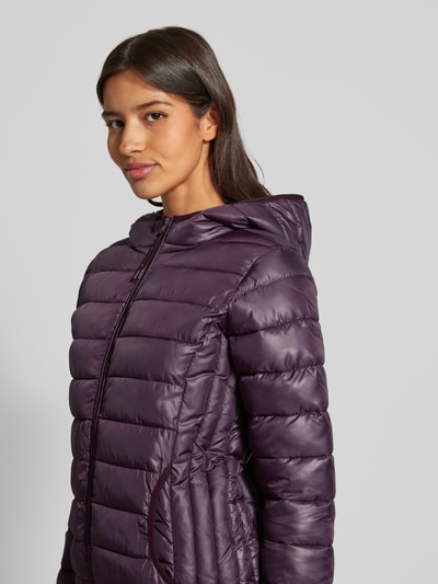 QS Regular Fit Steppjacke mit Eingrifftaschen Purple 3