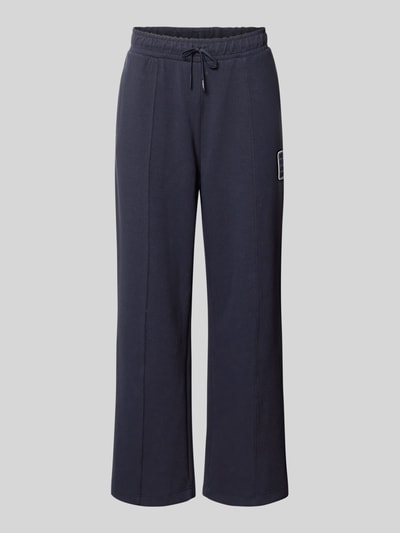 Lacoste Loose fit sweaterbroek van katoenmix model 'Tenn' Marineblauw - 2
