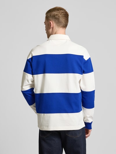 Tommy Hilfiger Sweatshirt mit Polokragen Royal 5