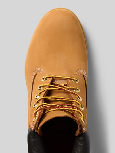 Timberland Schnürboots aus echtem Leder Sand 3