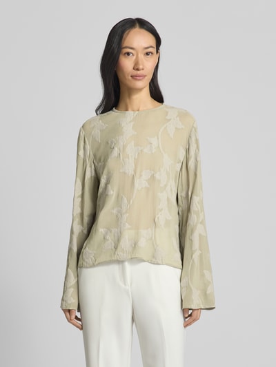 Samsøe Samsøe Regular Fit Bluse mit Rundhalsausschnitt Modell 'SAMADDA' Lind 4