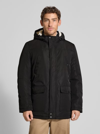 MCNEAL Jack met teddybont en klepzakken Zwart - 4