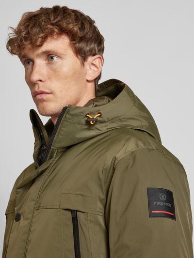 FIRE + ICE Parka z kieszeniami z patką model ‘JESPER’ Zielony 3