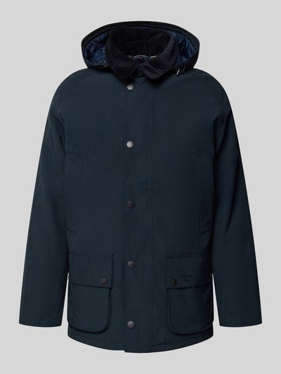 Barbour Regular Fit Funktionsjacke mit Kapuze Marine 2