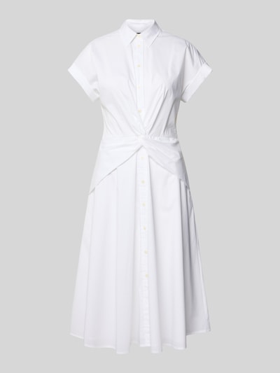 Lauren Ralph Lauren Sukienka koszulowa z wiązanym detalem model ‘CIAN’ Biały 2