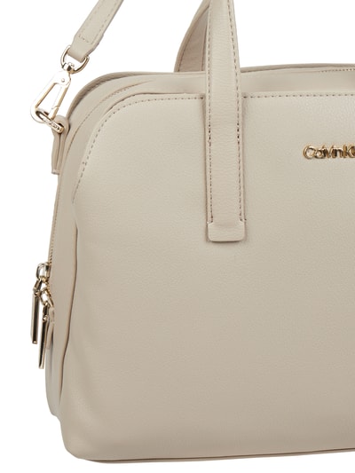 CK Calvin Klein Handtas in leerlook  Zand - 3