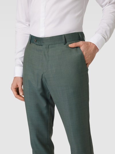 Wilvorst Spodnie do garnituru z wpuszczanymi kieszeniami w stylu francuskim w kolorze ciemnozielonym Ciemnozielony 3