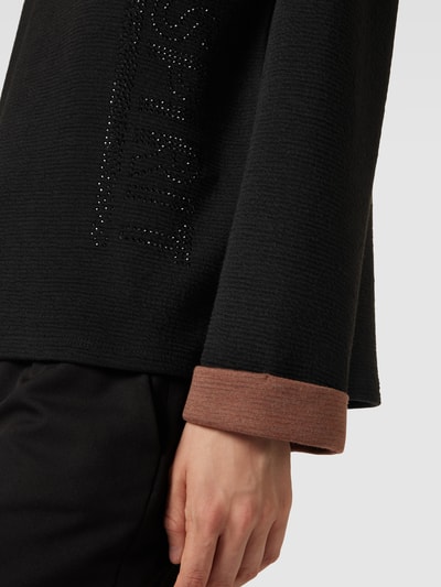 Betty Barclay Pullover mit Ziersteinbesatz Black 3
