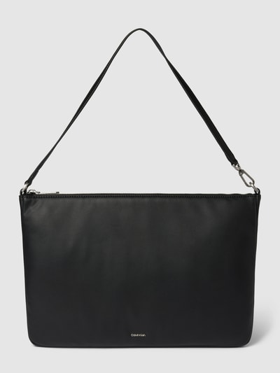 CK Calvin Klein Laptoptasche im unifarbenen Design Modell 'CK MUST' Black 2