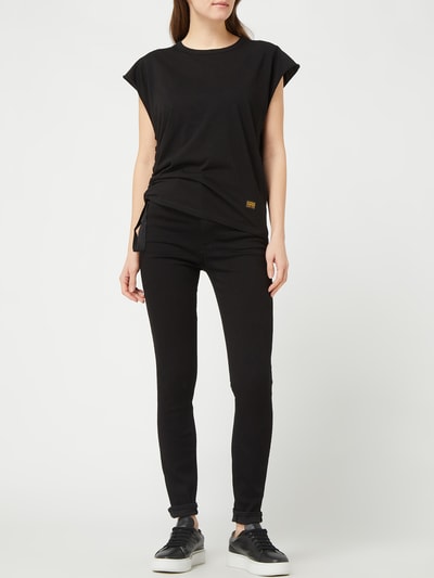 G-Star Raw Skinny fit ultra high rise jeans met stretch, model 'Kafey' Zwart - 1