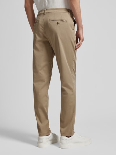 SELECTED HOMME Slim Fit Chino in unifarbenem Design Modell 'NEW Miles' Beige 5