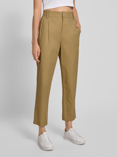 Drykorn Spodnie materiałowe z kieszeniami z tyłu model ‘DISPATCH’ Camel 4